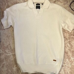 Buffalo David Bitton White Polo Shirt